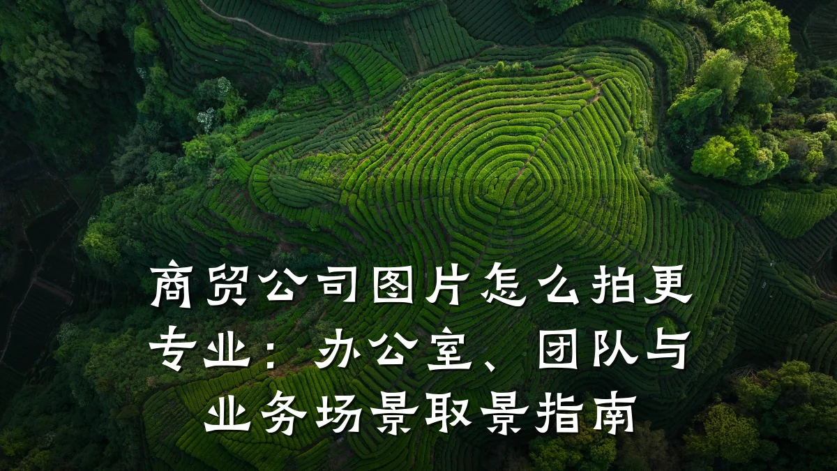 商贸公司图片怎么拍更专业:办公室、团队与业务场景取景指南