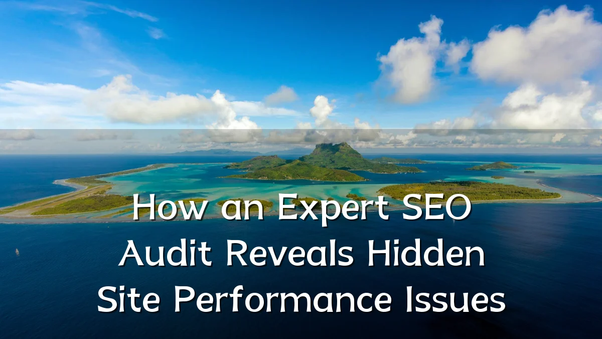 How an Expert SEO Audit Reveals Hidden Site Performance Issues
