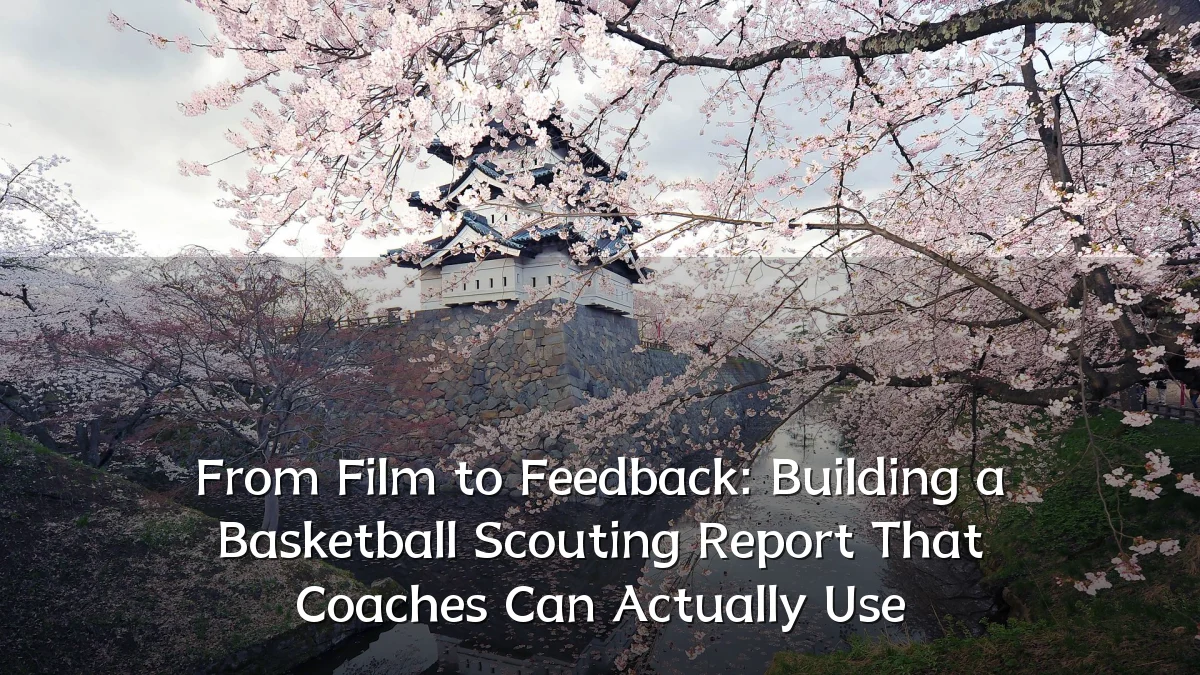 From Film to Feedback: Building a Basketball Scouting Report That Coaches Can Actually Use