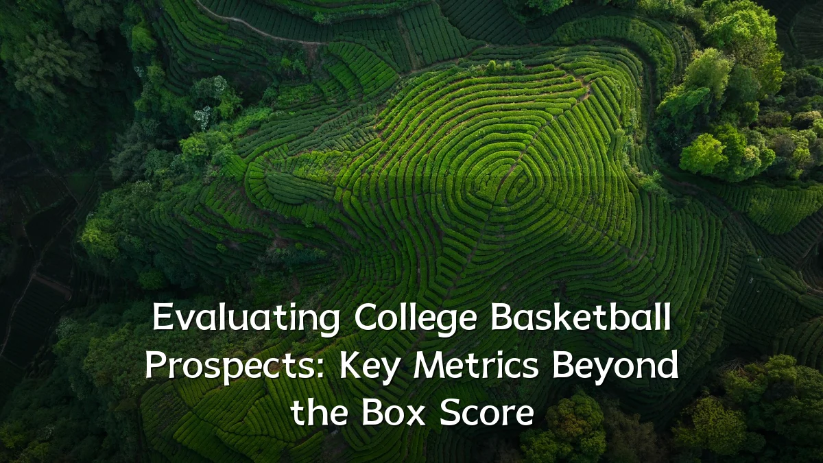 Evaluating College Basketball Prospects: Key Metrics Beyond the Box Score
