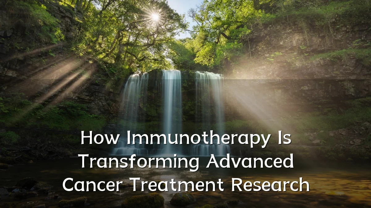 How Immunotherapy Is Transforming Advanced Cancer Treatment Research
