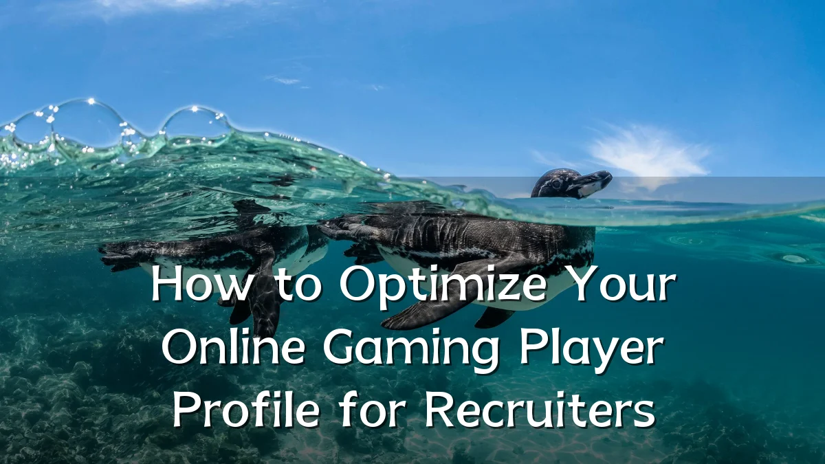 How to Optimize Your Online Gaming Player Profile for Recruiters