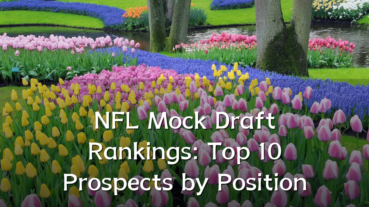 NFL Mock Draft Rankings: Top 10 Prospects by Position