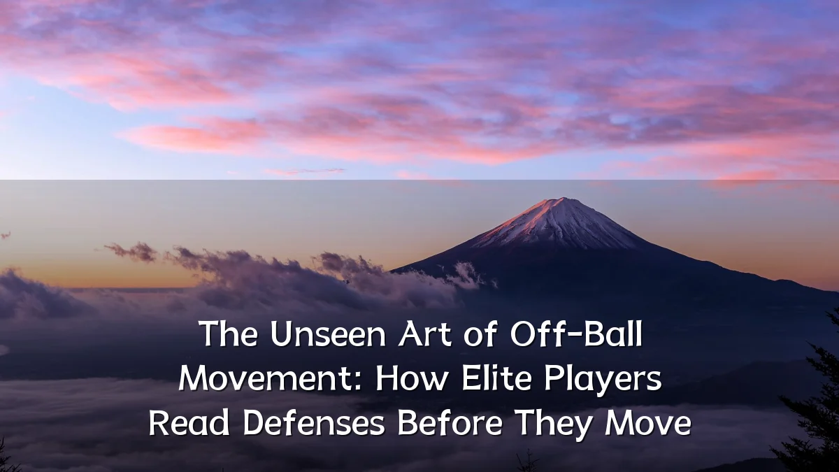 The Unseen Art of Off-Ball Movement: How Elite Players Read Defenses Before They Move