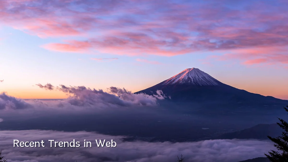 Recent Trends in Web